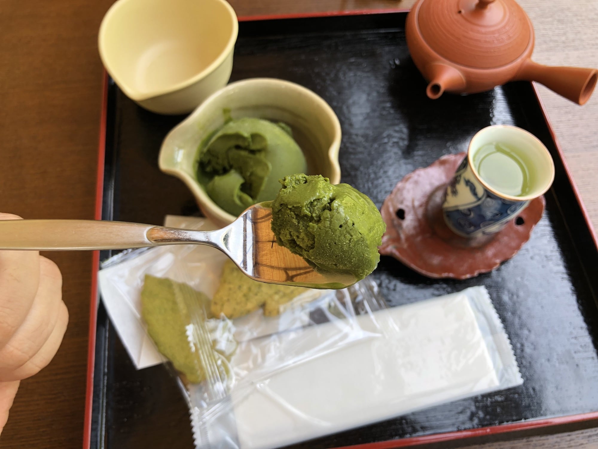 掛川のお茶カフェ【Tea Time まるは】おすすめメニューは抹茶アイスと新茶セット