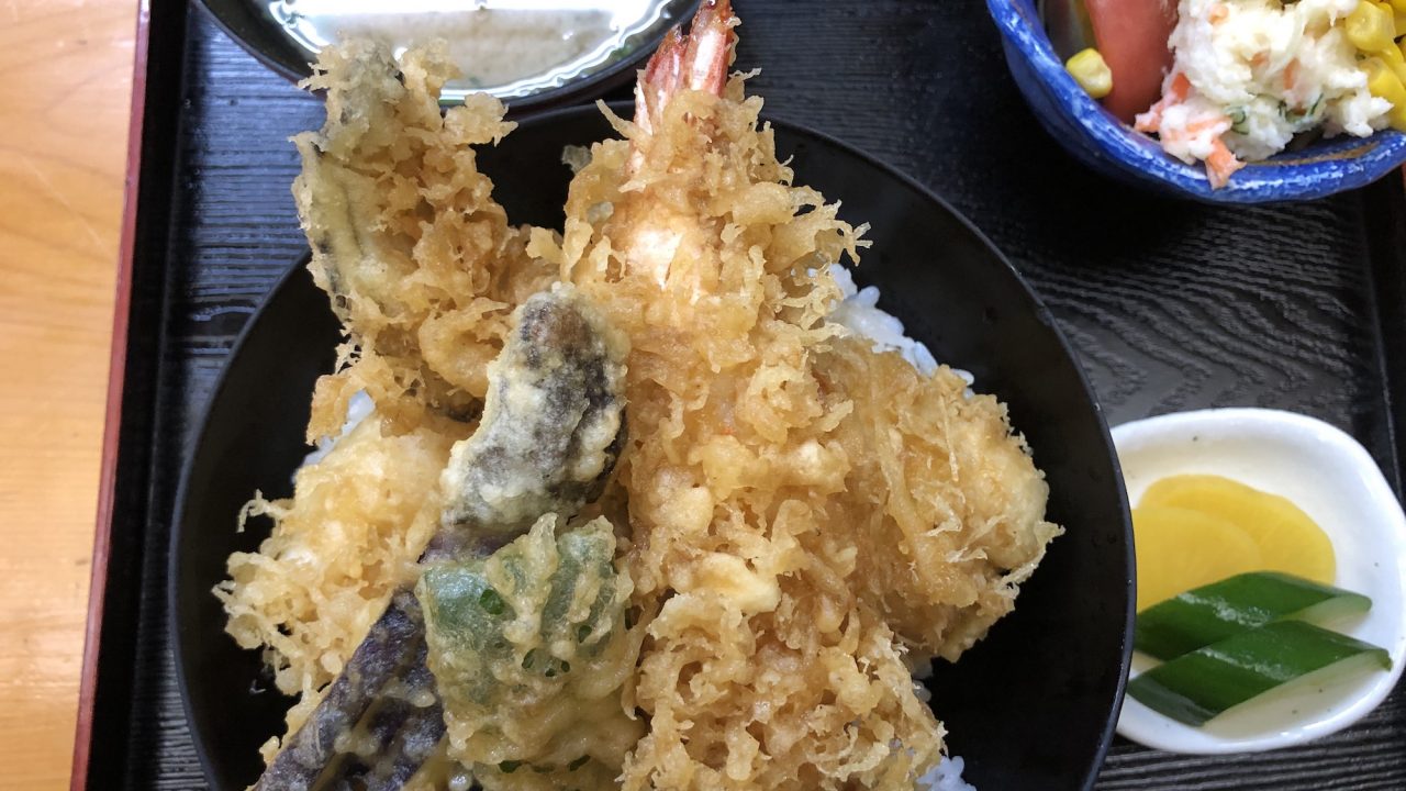 掛川で天丼といえば 天城 ランチの天丼はカリカリの衣が最高に美味しい 掛川暮らしのマガジン